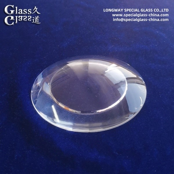 Buy Durable Ultra Clear Borosilicate Glass Lens For Tunnel Lighting at wholesale prices