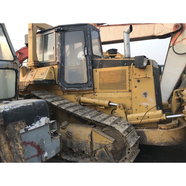 D5H Used Crawler Dozer 6 Way Blade CAT 3304 Engine 7L Displacement