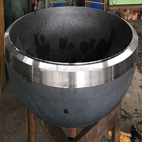 Hot and Cold Pressing Technology Flat Dished Head with 10% Reduction Ratio for