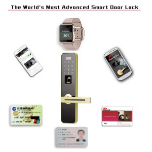 Intelligent Fingerprint Scanner Door Lock Burglar Proof Automatic Intelligent