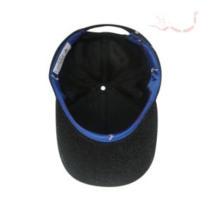 Lightweight Unisex Embroidered Baseball Caps With 100% Acrylic Glitter Powder
