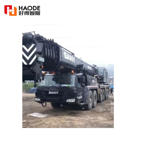 Buy 2017 Used SANY SAC3000T 300t All-Terrain Mobile Crane Tadano STC550e5 STC800t5 STC750s with Core Components Engine and Pump at wholesale prices