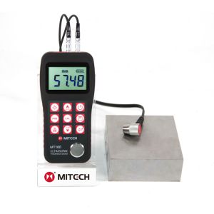 China HD Backlight Ultrasonic Thickness Tester 1000 - 9999 M / S Velocity Range MT160 on sale