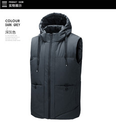 New arrival JC wind cotton padding vest coat men s warm vest jacket custom logo
