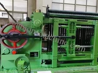 Buy Automatic Hexagonal Gabion 80×100mm Wire Mesh Weaving Machine at wholesale prices