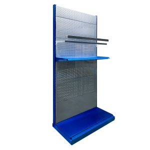 Cold Rolled Steel Pegboard Tool Display Shelf For Storage And Displaying Power Tools