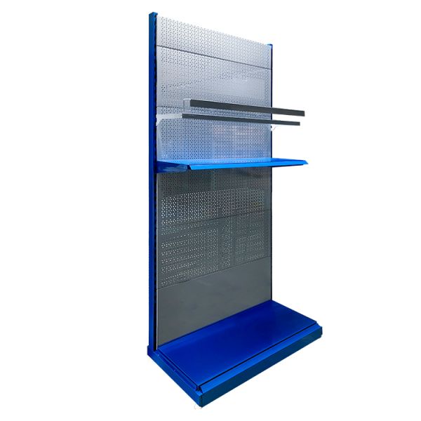 Cold Rolled Steel Pegboard Tool Display Shelf For Storage And Displaying Power
