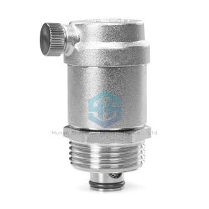 Side Row Air Vent Valve Stainless Steel Automatic Exhaust Valve For Heating /