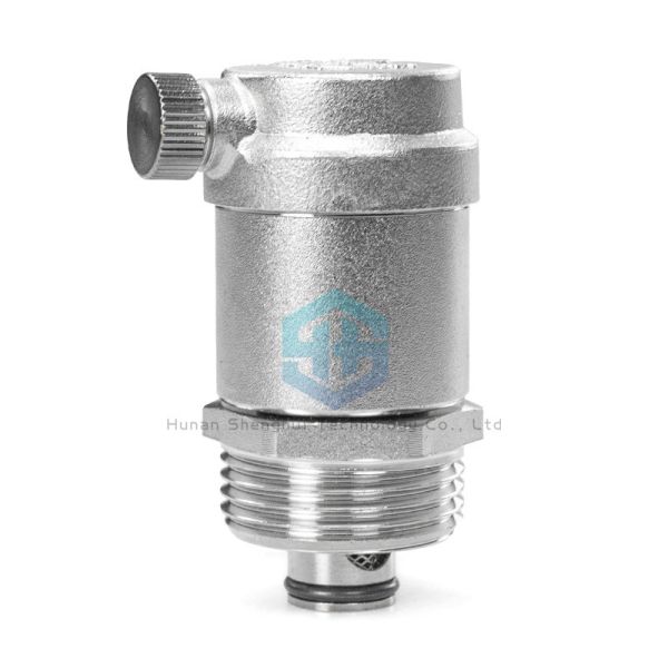 Side Row Air Vent Valve Stainless Steel Automatic Exhaust Valve For Heating /