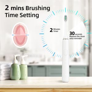 31200VPM IPX7 Adult Electric Toothbrush Oral Care Type-C Rechargeable