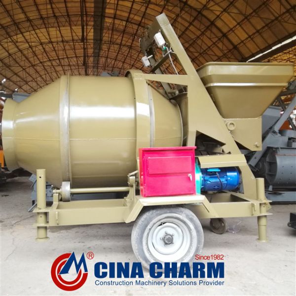 10-14 m3/h JZC350 Drum Concrete Mixer Construction Industry
