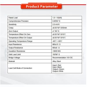 UNIVO UBWP306Y Tension and Compression Electronic Scale Sensor with High