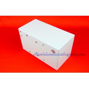 Small Powder Coated Stamping Electrical Control Case & Box % Cabinet