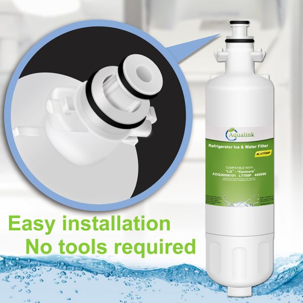 LT700P Refrigerator Filter Cartridge for ADQ36006101 ADQ36006102 9690 LFXC24726S