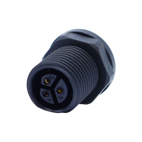 IP68 Waterproof Screw type M16 Plug with Temperature Range -40C-105C for