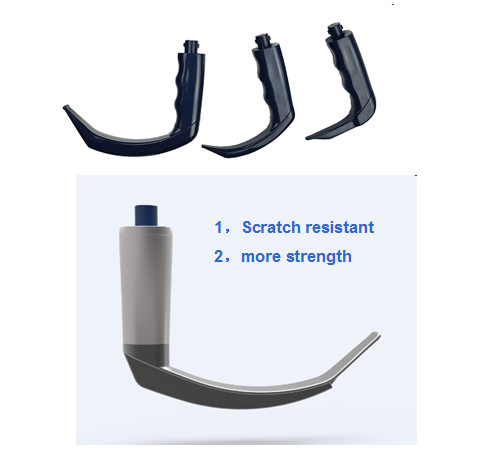 Veterinary flexible Bronchoscopy Fiber Optic Anesthesia video laryngoscopy airway pediatric stainless Miller Macintosh