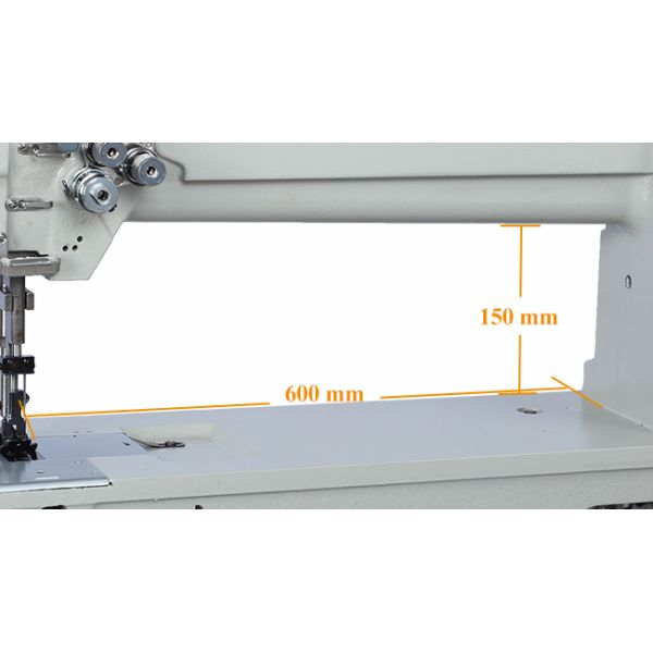 11mm Stitch 609*150 mm Compound Feed Sewing Machine