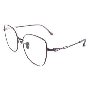TF3363 Durable Titanium Round Glasses Frames Customized Unisex Eyewear