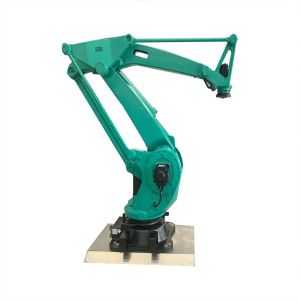 Quality Mechanical Robotic Picking Arm 380V Case Palletizing Robot Green for sale