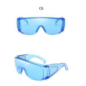 Transparent Lens Oversized Sunglasses UV400 38g Windproof Goggles