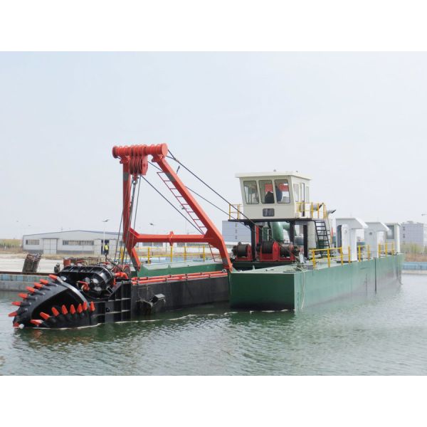14 m Dredging depth 1400 cbm/h Solid Sand Cutter Suction Dredger for Compacted