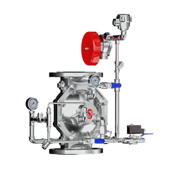 Stainless Steel Fire Deluge Water Supply System with Flange and Groove Type Connector