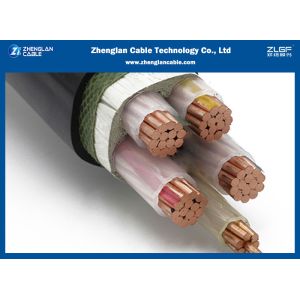 China 1kv 4.5C Cu/Xlpe/Pvc 4x95+1x50sqmm LV Power Cable Unarmored As Per IEC60502-1 on sale