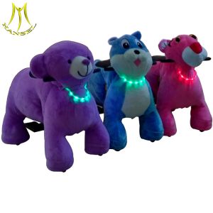 Quality Hansel electric animal scooter for mall and animal dinosaurs children rides with stuffed light walking animal for sale