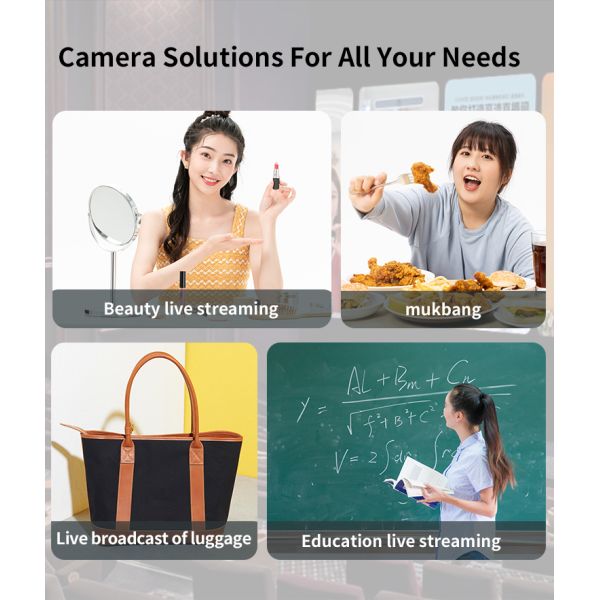 Live Streaming Camera 4K 12X Optical Zoom PTZ HD-MI ToF for TikTok Live Video Stream