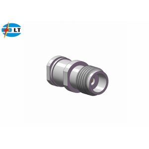 China 2.4mm Female Straight Cable Connector Stainless Steel on sale
