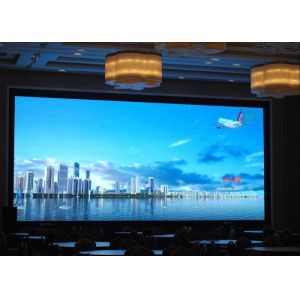 Wall Mounted P3 Indoor Fixed LED Display HD RGB LED Screen For Government