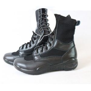 China Sand Military Combat Tactical Boots Hunting Water Resistant on sale