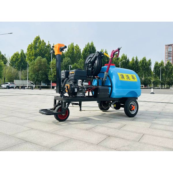 Compact Pressure Cleaning Vehicle and Sewer Jetting Vacuum Truck Powered by Pure Electric Energy