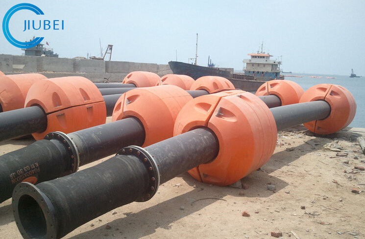 Quality 4&quot; 8&quot; MDPE HDPE Pipe Floater Floating Buoy Sand Extraction Floater for sale