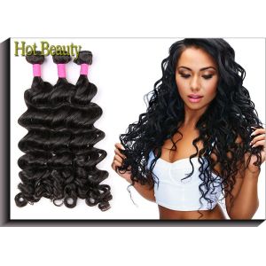 China Grade 7A Afro Big Curly , Brazilian Human Hair Weaving on sale