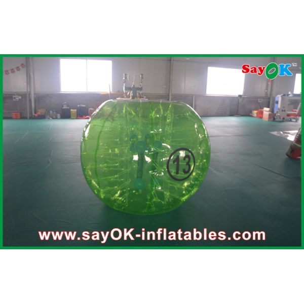 Buy Inflatable Backyard Games Outdoor Lawn Inflatable Sports Games , 1mm TPU Inflatable Human Bubble Ball at wholesale prices
