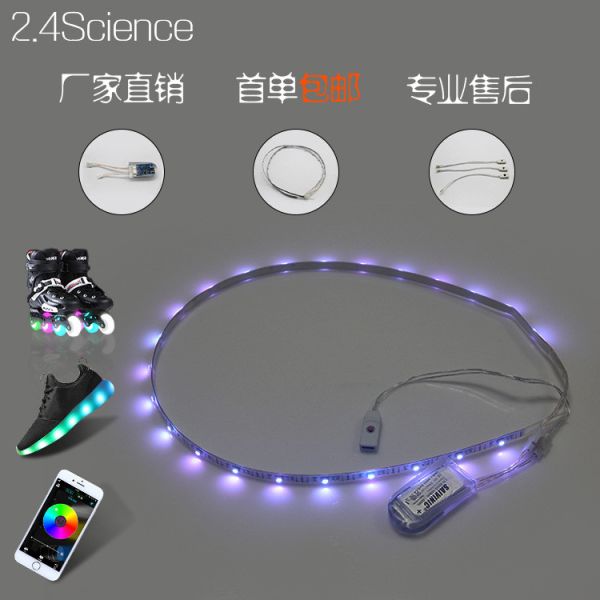 Waterproof Battery Powered Led Strip For Kids Men Women Shoes IP65