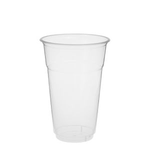 Custom printed clear transparent disposable PP plastic leakproof milk tea cold