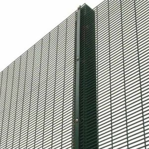 Steel 358 High Security Fence Anti Climb PVC Coated
