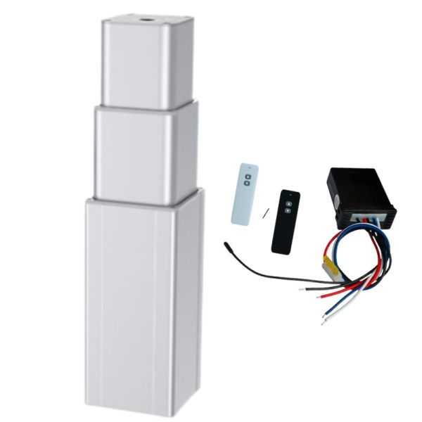 Buy 24VDC 6000N Square Lifting Column System with Remote Control –165×165mm 8mm/s at wholesale prices