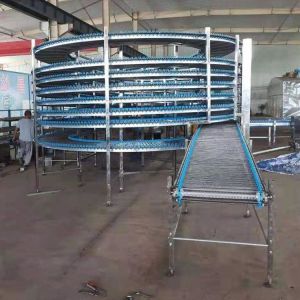 Bakery Cooling Tower Screw Spiral Conveyor