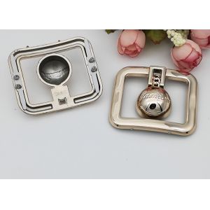 Rectangle Fashion Resistant Ladies Shoe Buckles Replacement OEM Accepeted