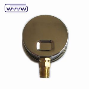 2.5" Anti-Vibration Pressure Gauge Manometer Bottom Mount