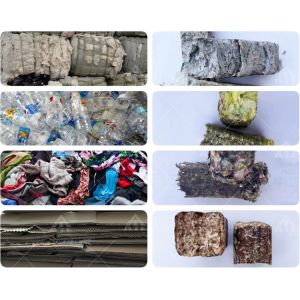 Plastic RDF Cube Briquette Press Machine Cloth RDF Briquette Machine