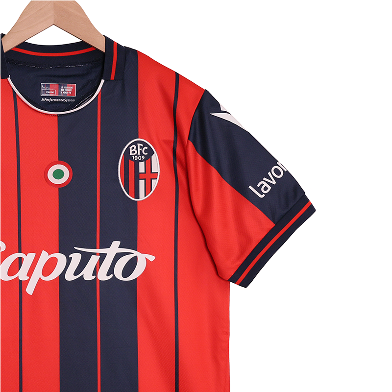 2025-2026 Bologna Home Jersey - Unisex Slim Fit Football Shirt