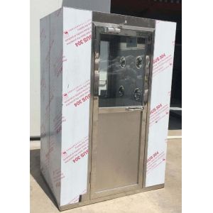 2 Directional Blow Air Shower Tunnel With LED Display For 2 Person 380V 50HZ