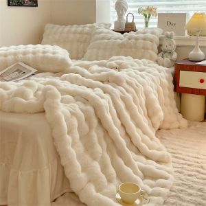 Autumn and Winter Thickened Warm Cover Nap Blanket 200x230cm for Relaxing Nights