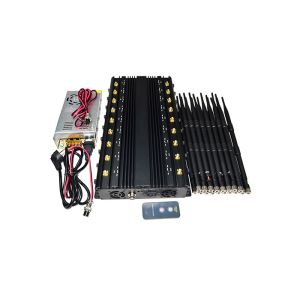 18 Channel 40W GPS WIFI 5G Cell Phone Signal Jammer