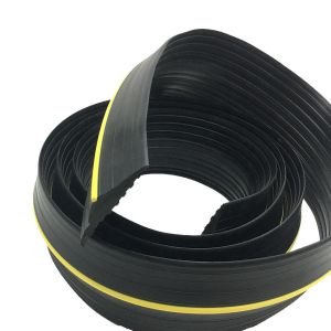 Garage Door Dual Conductive Round Rubber Bottom Bumper Seal Strip Many Sizes in