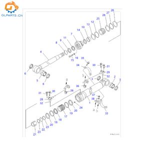 707-13-13470 707010A350 70701XX080 707-01-0C670 Boom Hydraulic Cylinder for